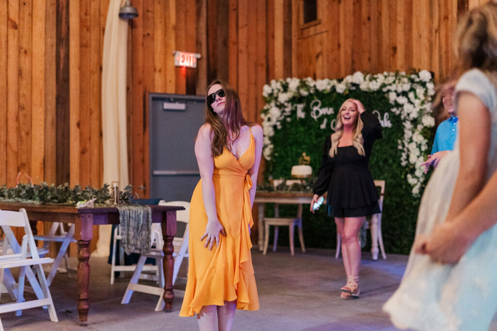 reception photo with people dancing 