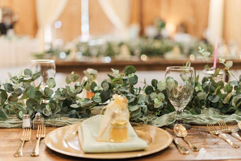 detail photo of the reception room 