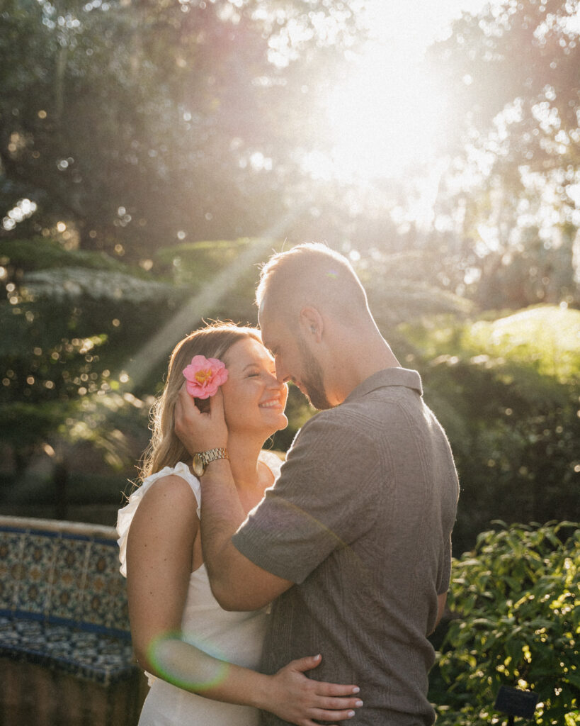 Bok tower gardens sunset photoshoot