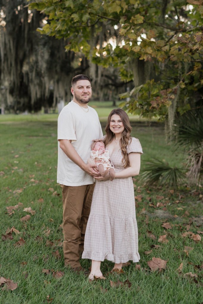Lakeland family photographers outdoor family of three.jpg